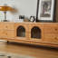 Meuble télé Modern Burlywood-678400170