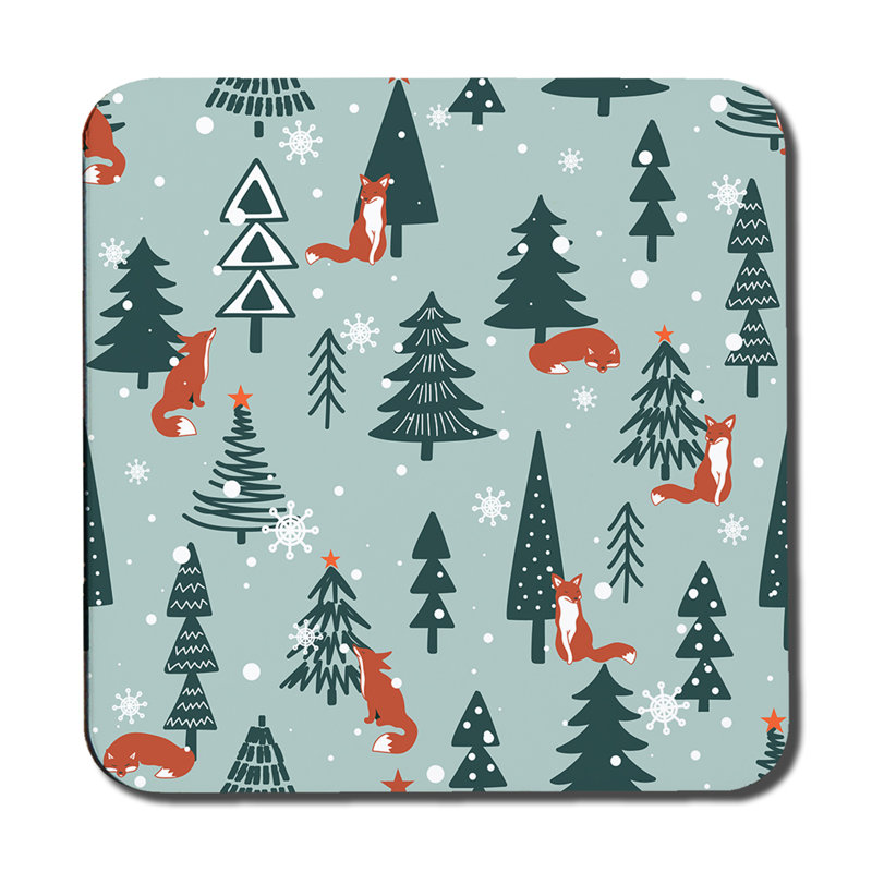 Square 6 Piece Coaster Set