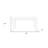 48" White Solid Wood Dining Table