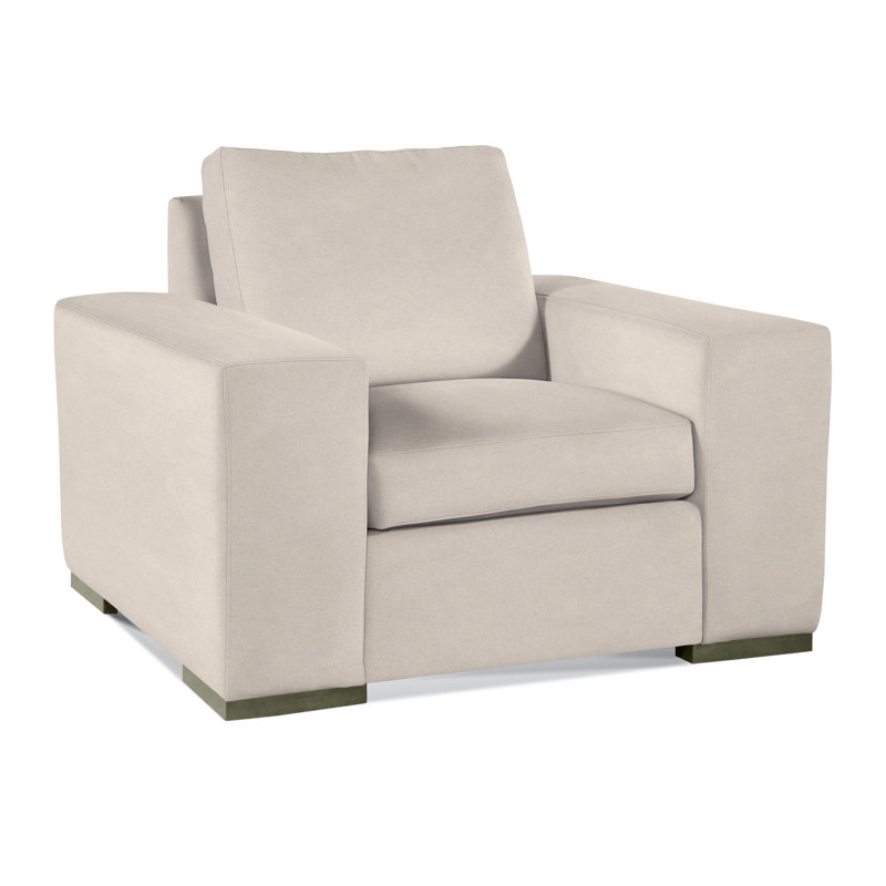 Memphis Armchair, Black, Elite Dove Linen
