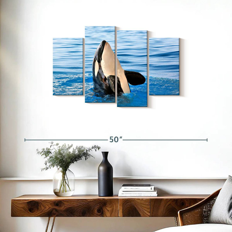 Brampt Orca Sighting, 22" H x 36" W