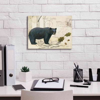 «Northern Wild Bear» par James Wiens, art mural sur toile
