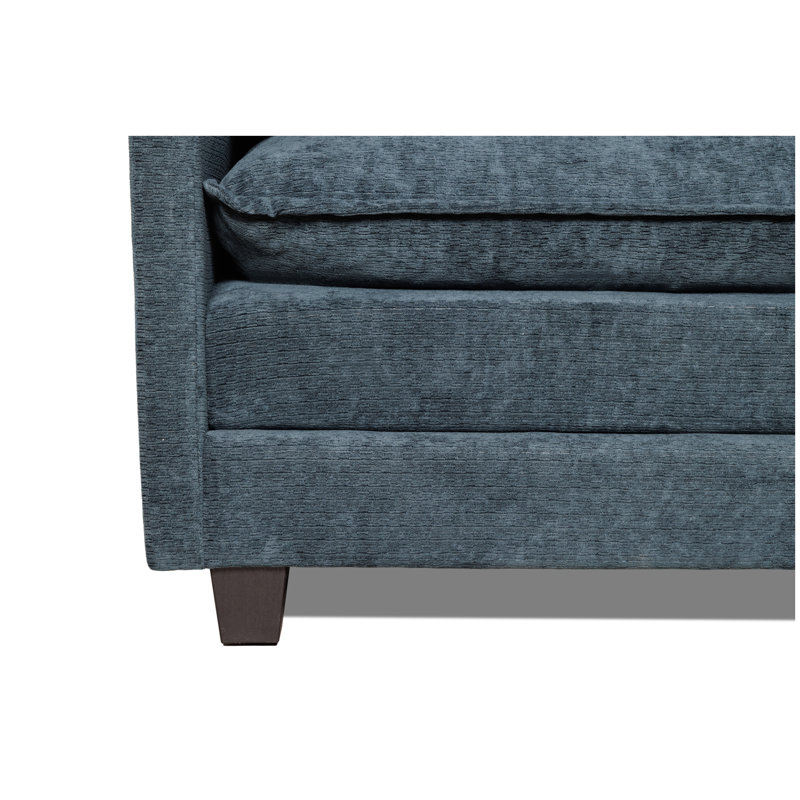 Canapé-lit surdimensionné Aged Blue Boucle