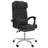 Massage Reclining Office Chair Faux Leather-412739121