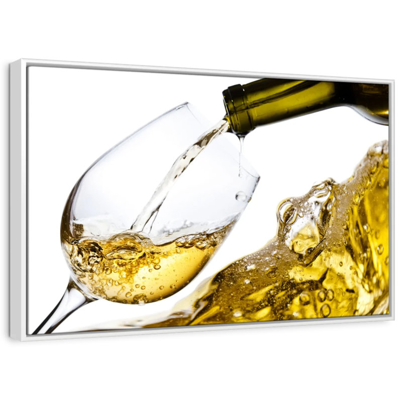 Yarlin White Wine Splash, 21" H x 31" W