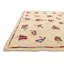 Tapis carré ivoire Puleo 6 pi