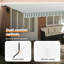 Brayden Studio Retractable Patio Awning-416393362-416393399