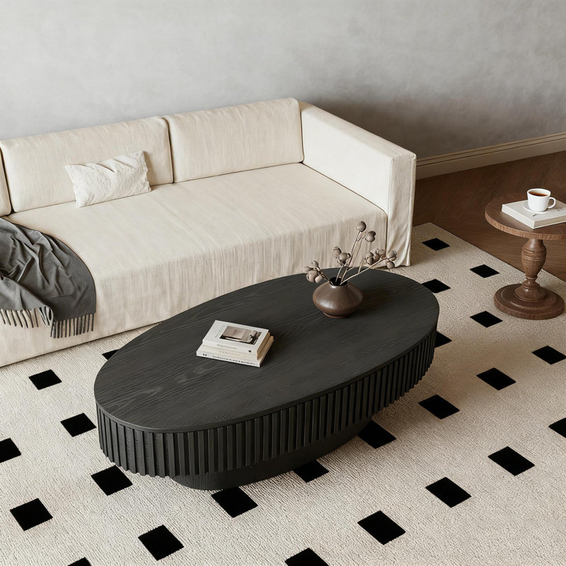 Table basse, Noir