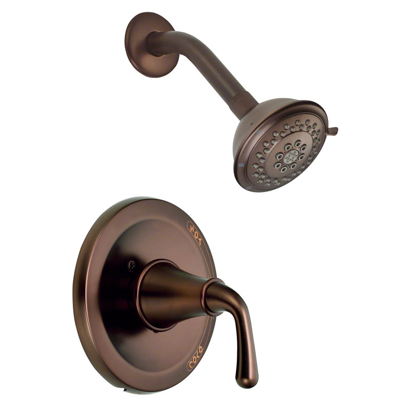 Bannockburn Volume Three Function Thermostatic Shower Faucet, Oil Rubbed Bronze