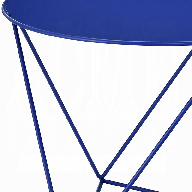 Epidia Accent Table, Blue