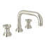 Campo™ Widespread Bathroom Faucet with Drain Assembly-48657040-60885850