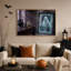 Art mural sur toile Glowing Blue Skeleton-1430679395