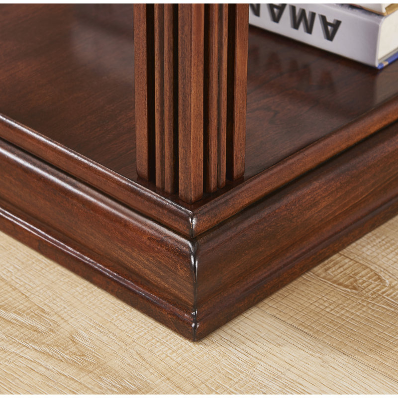 Rutledge Solid Wood Top End Table with Storage