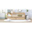 Lit de jour simple avec deux tiroirs en noyer exquis - Ajoute une touche de rangement efficace en bois massif pour la chambre à coucher-130155463-130155461