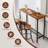 Ireonna Metal Base Dining Table
