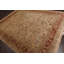 Tapis oriental oriental en laine nouée à la main 250 KPSI Agra de 7 pi 8 po x 9 pi 10 po beige / gris / rouille