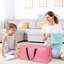  Sacs de rangement pour vêtements Sacs de rangement robustes, bacs de rangement de grande capacité Contenants de rangement portables avec poignées renforcées pour vêtements, chandail, édredon, literie