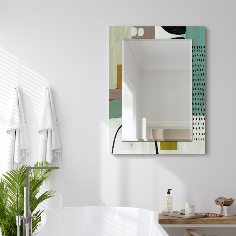 Miroir biseauté Zold, 40 po x 30 po