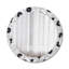 Huldar Glass Flat Wall Mirror
