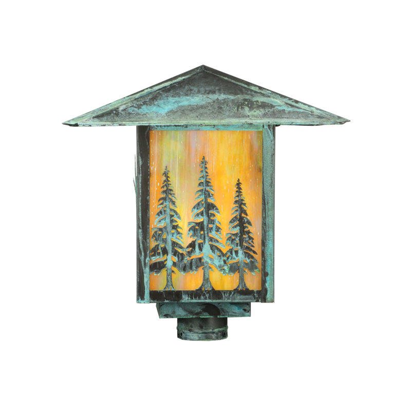 Rustic Lodge 1 - Light Lantern Head