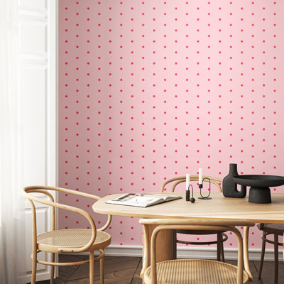 Polk Dot Spot - Pink & Red