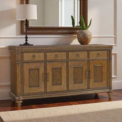 Retro-Style Four-Door Sideboard