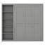 Full Size Murphy Bed Wall Bed With Shelves-307829556