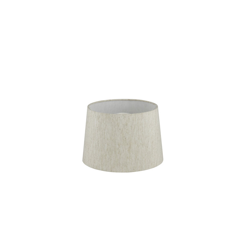 20cm H Polyester Drum Lamp Shade ( Clip On ) in Taupe