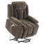 Upholstered Recliner With Cup Holders-906306571