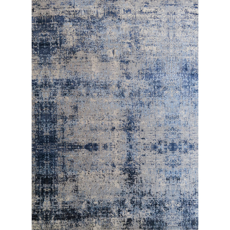 WINDSBL45SIBL Hand Knotted Indoor Rug, Rectangle 8' x 10'