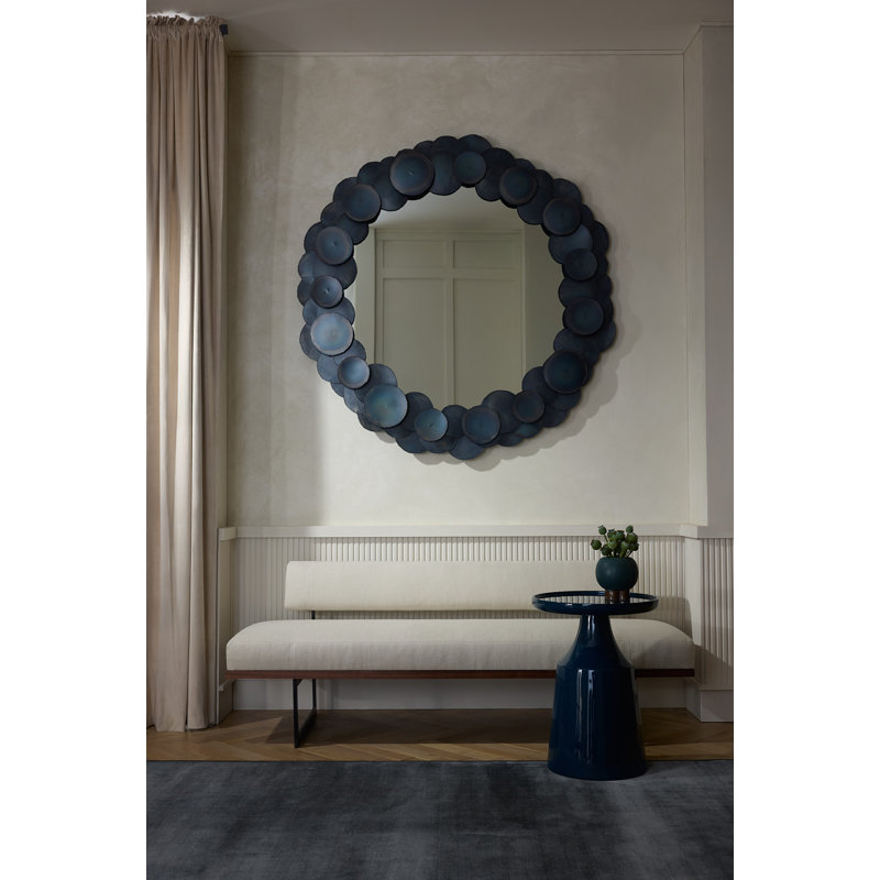 Kensey Round Iron Mirror