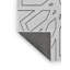 Tapis noir / blanc cassé Power Loom-966024109