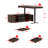 Adjustable Height L-Shaped Standing Desk With Storage Cabinet – Ergonomic Workstation For Home And Office