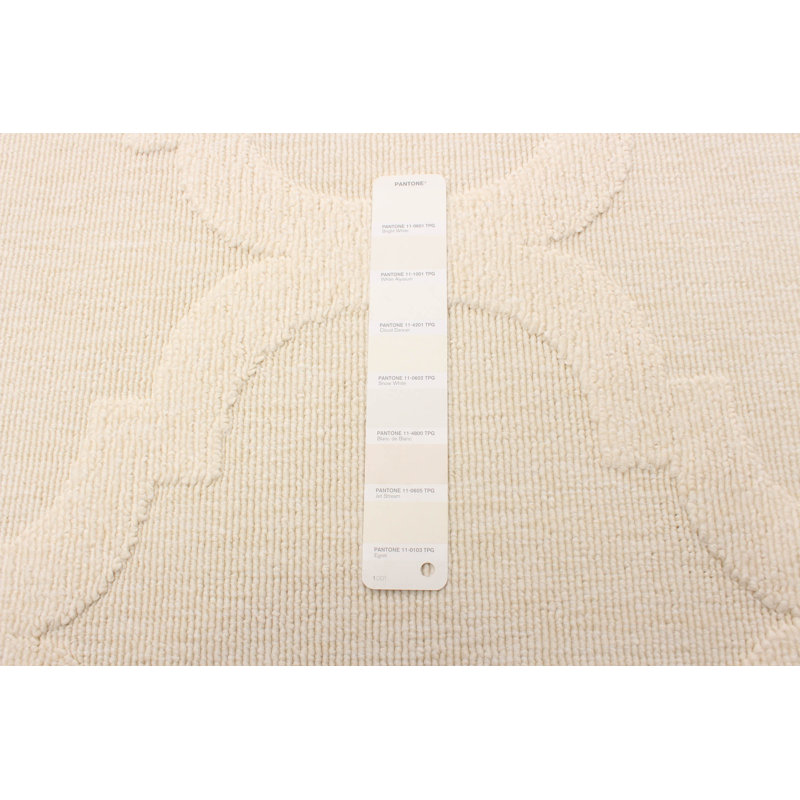Ensemble de tapis beige marocain Jullie, Rectangle 6 pi 7 po x 9 pi 6 po