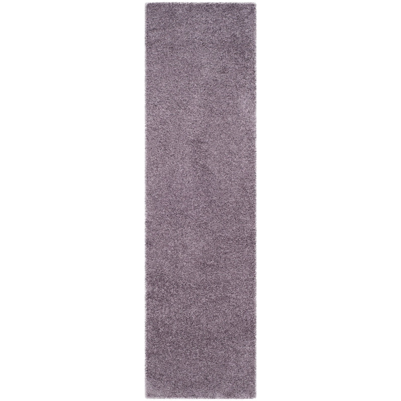 Rizco Shag Performance Solid Color Rug, Runner 2'3" x 6'