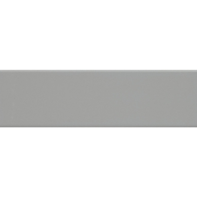 Euphoria™ 3" x 12" Beveled Ceramic Patterned Tile, Silver