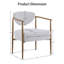 Chaise d'appoint moderne avec structure en fer, chaise de salon douce et confortable pour la chambre à coucher et la salle à manger-1541386927-1541386920