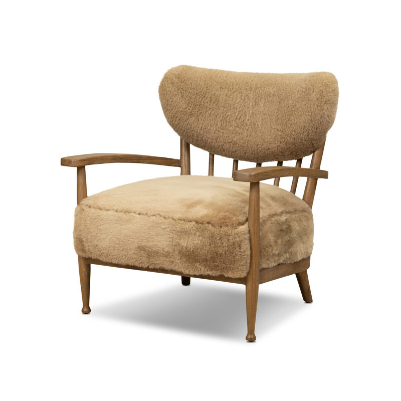 Chaise Marisol - Shearling du désert, Shearling du désert