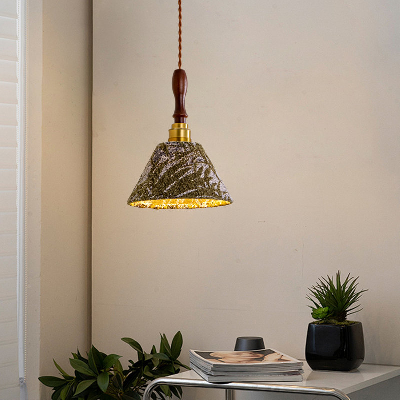 Luminaire suspendu rustique 1 lumière