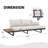 Outdoor Aluminum Patio Sofa with Cushions