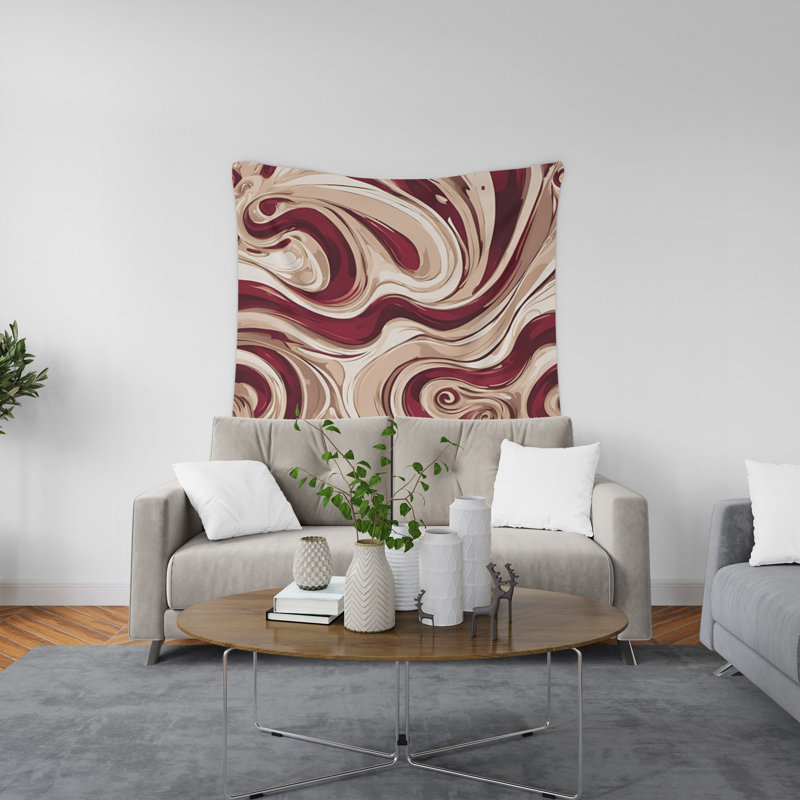 Tapisserie murale, H 88 po x l 104 po