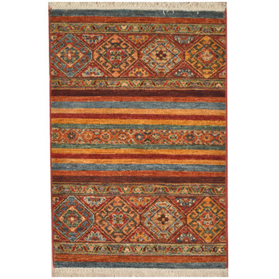 Wool Geometric Indoor Rug