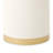 Gineverra End Table - Ivory Gold