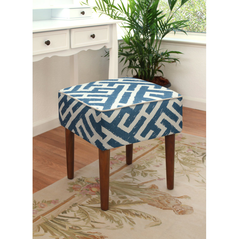 Tabouret de coiffeuse Même, Bleu marine