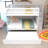 Datril Kids Full Over Full Bunk Bed with Trundle-2008009629