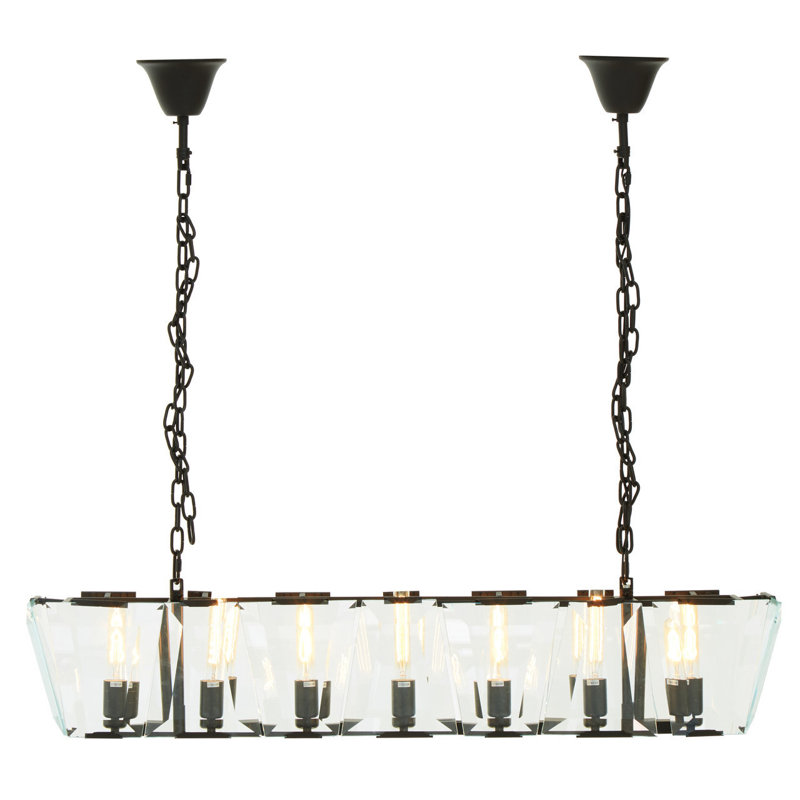 Accursio 7 - Light Geometric Chandelier