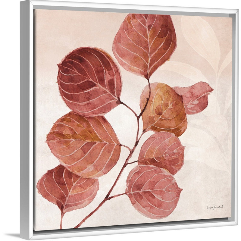 " Terra 04 " by Lisa Audit Painting Print, White Framed Canvas, 22" H x 22" W