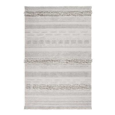 Early Hours Cotton Striped Indoor Rug