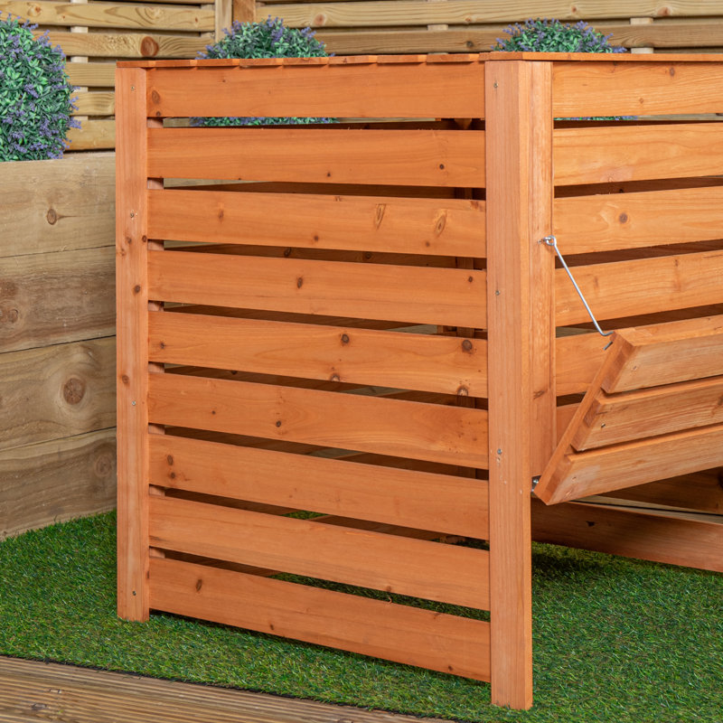 Samuel Alexander Solid Wood Stationary Composter