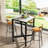 Gervin 41.4" Sintered Stone Bistro Height Dining Table-505619571